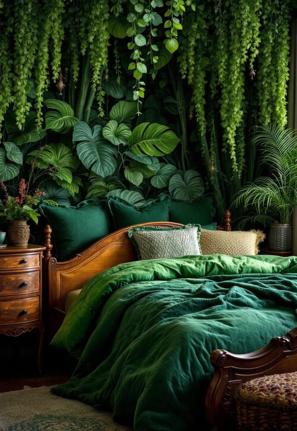 10 Dark Green Bedroom Decor Ideas