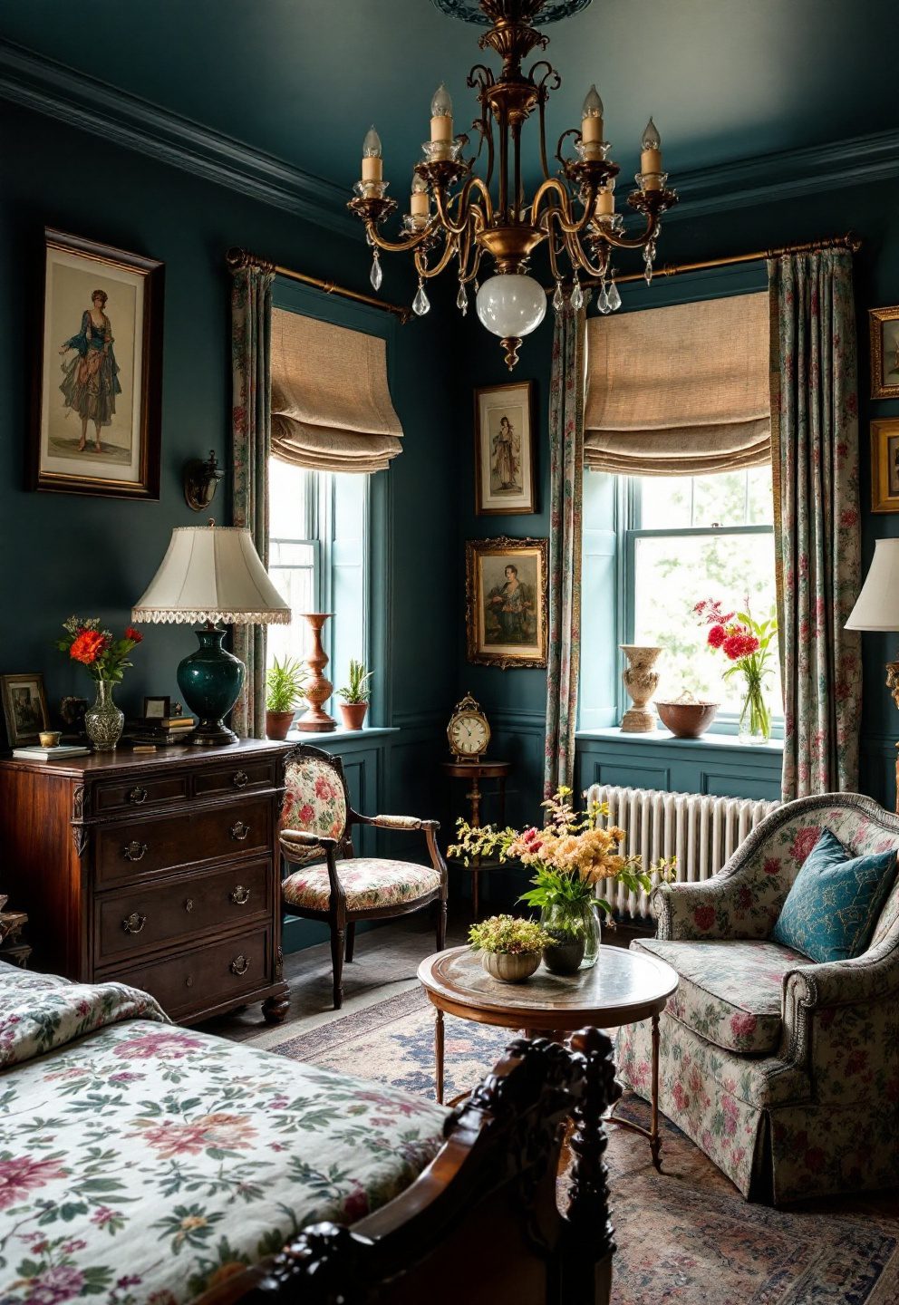 10 Dark Teal Bedroom Decor Ideas