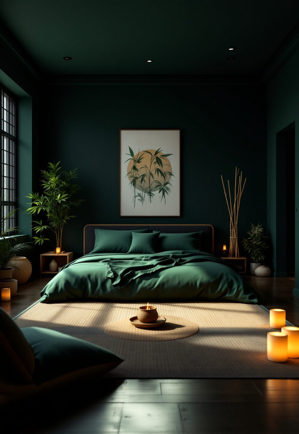 10 Dark Green Bedroom Decor Ideas