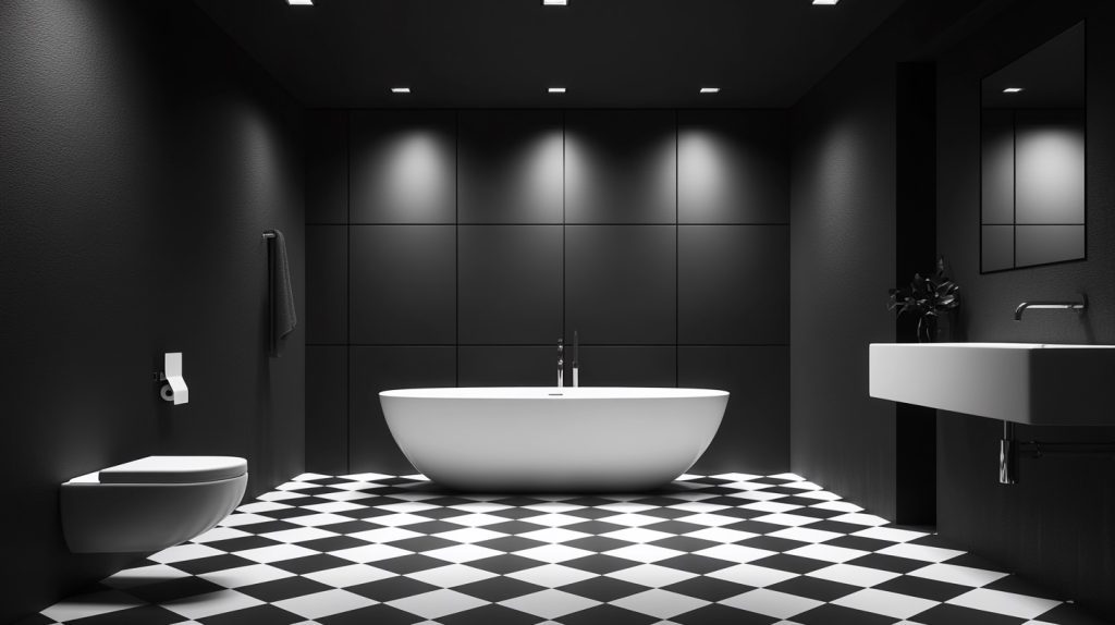 Black Bathroom Decor