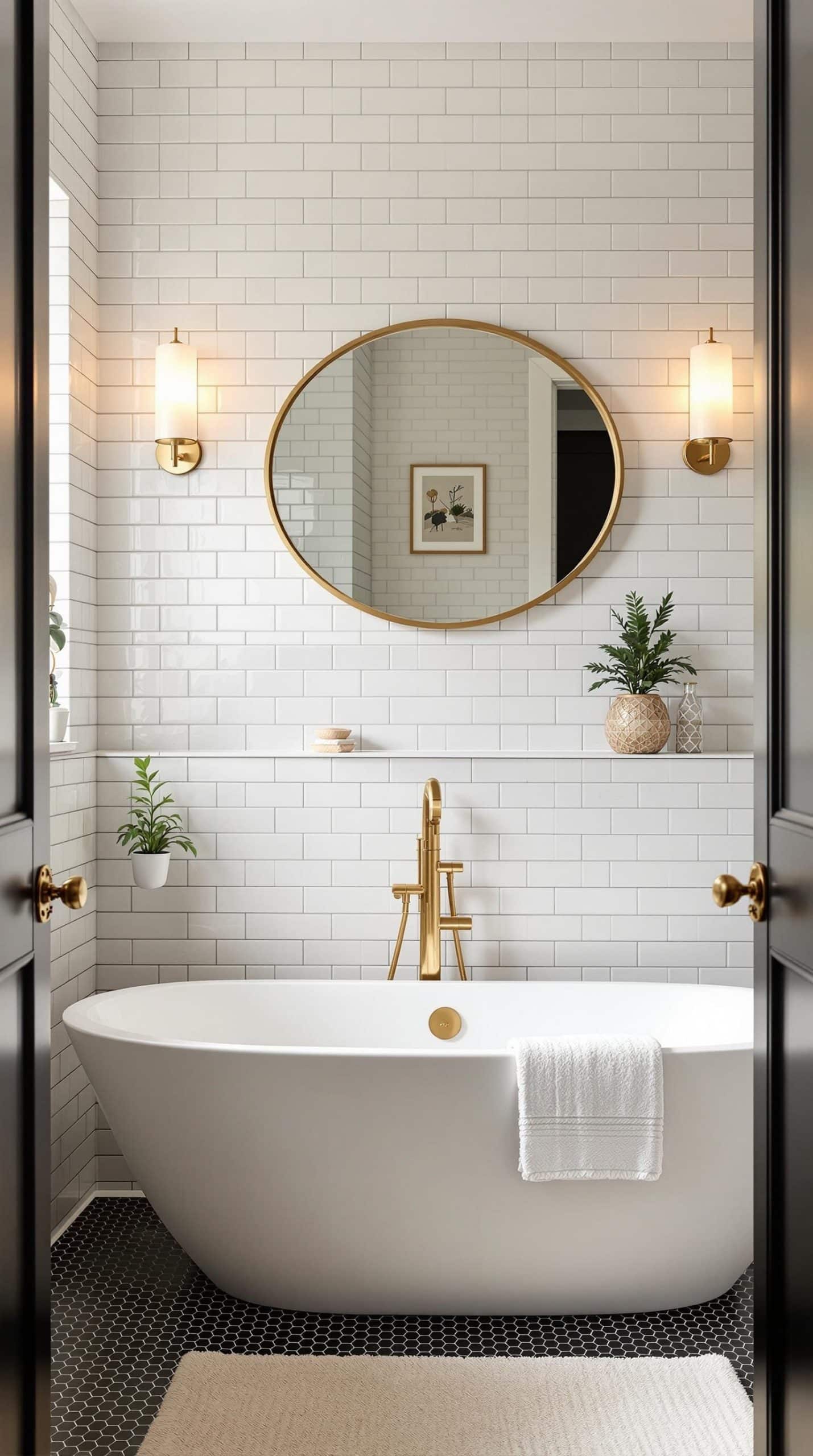 10 Gold Bathroom Decor Ideas