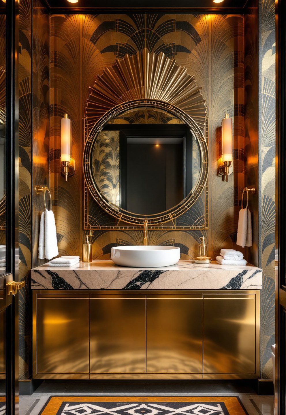 10 Gold Bathroom Decor Ideas