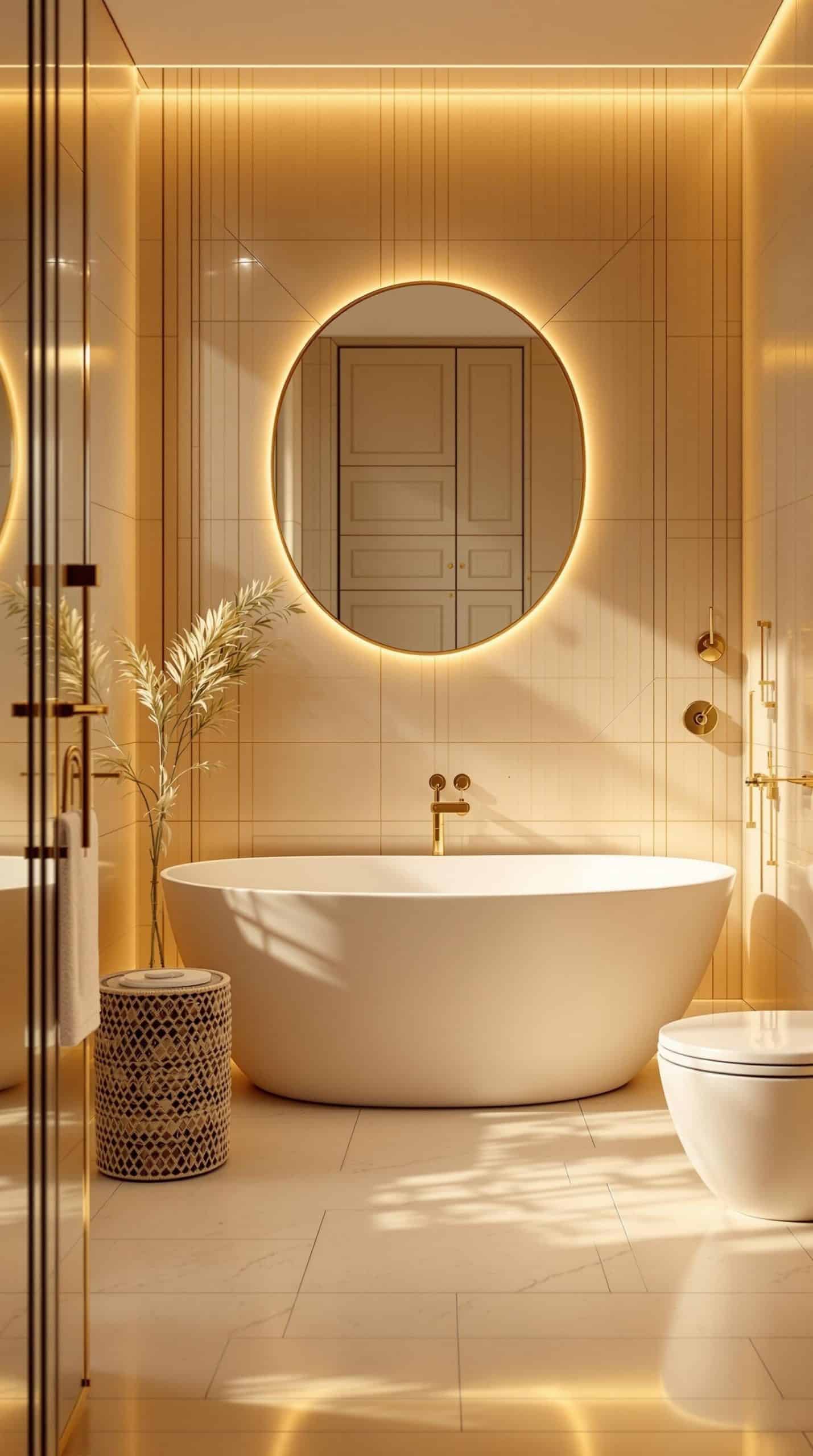 10 Gold Bathroom Decor Ideas