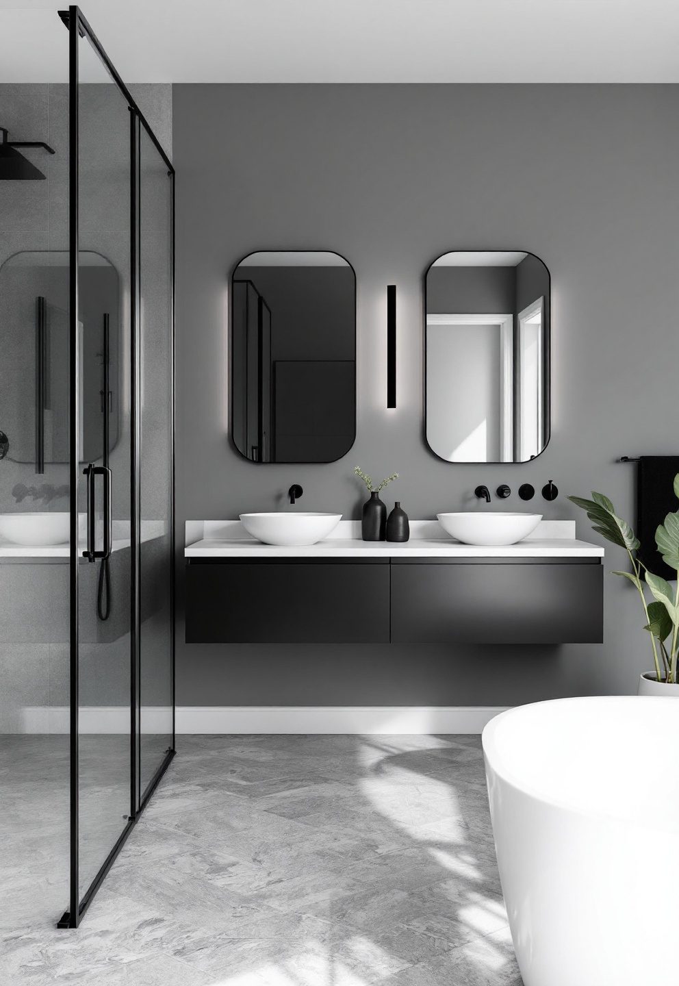 10 Black Bathroom Decor Ideas