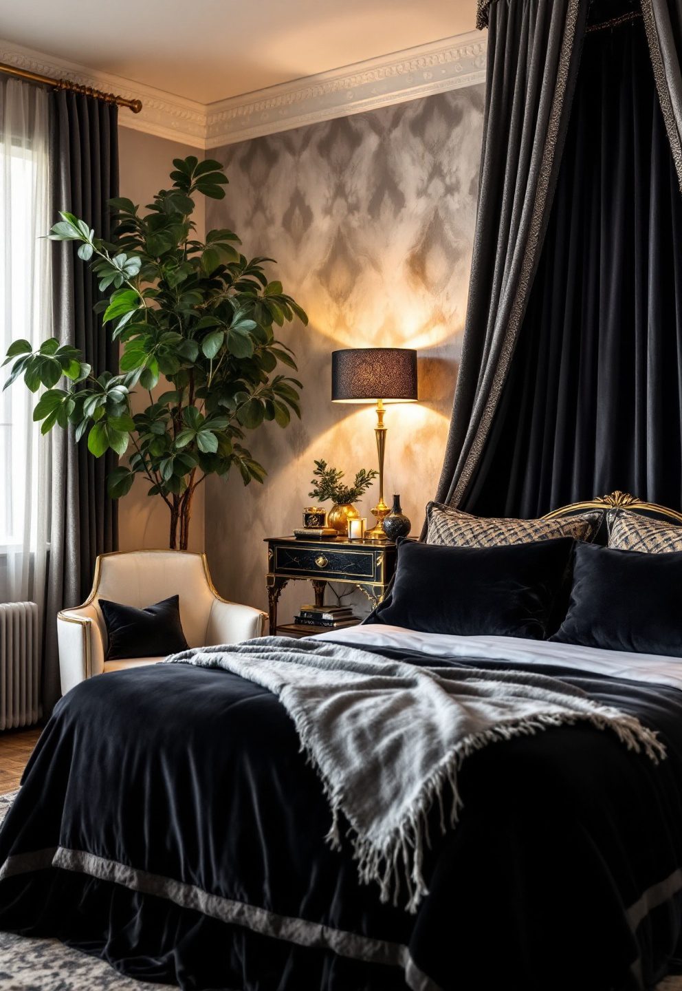 10 Black Boho Bedroom Ideas