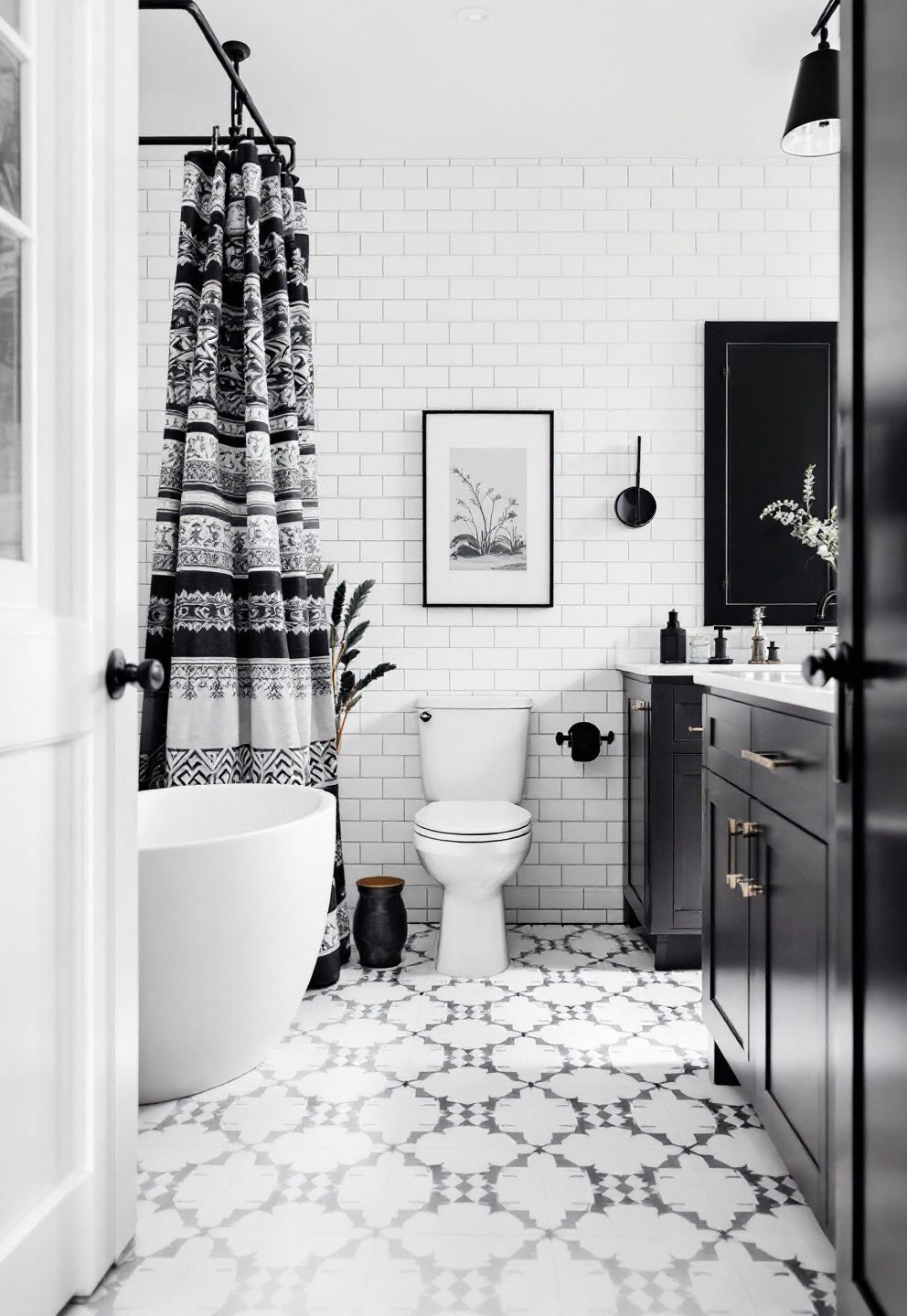 10 Black Bathroom Decor Ideas