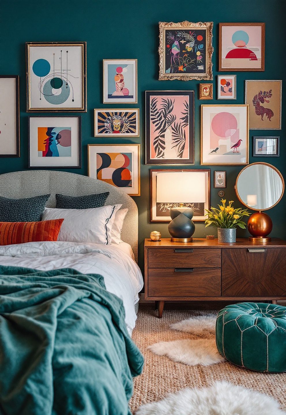 10 Dark Teal Bedroom Decor Ideas