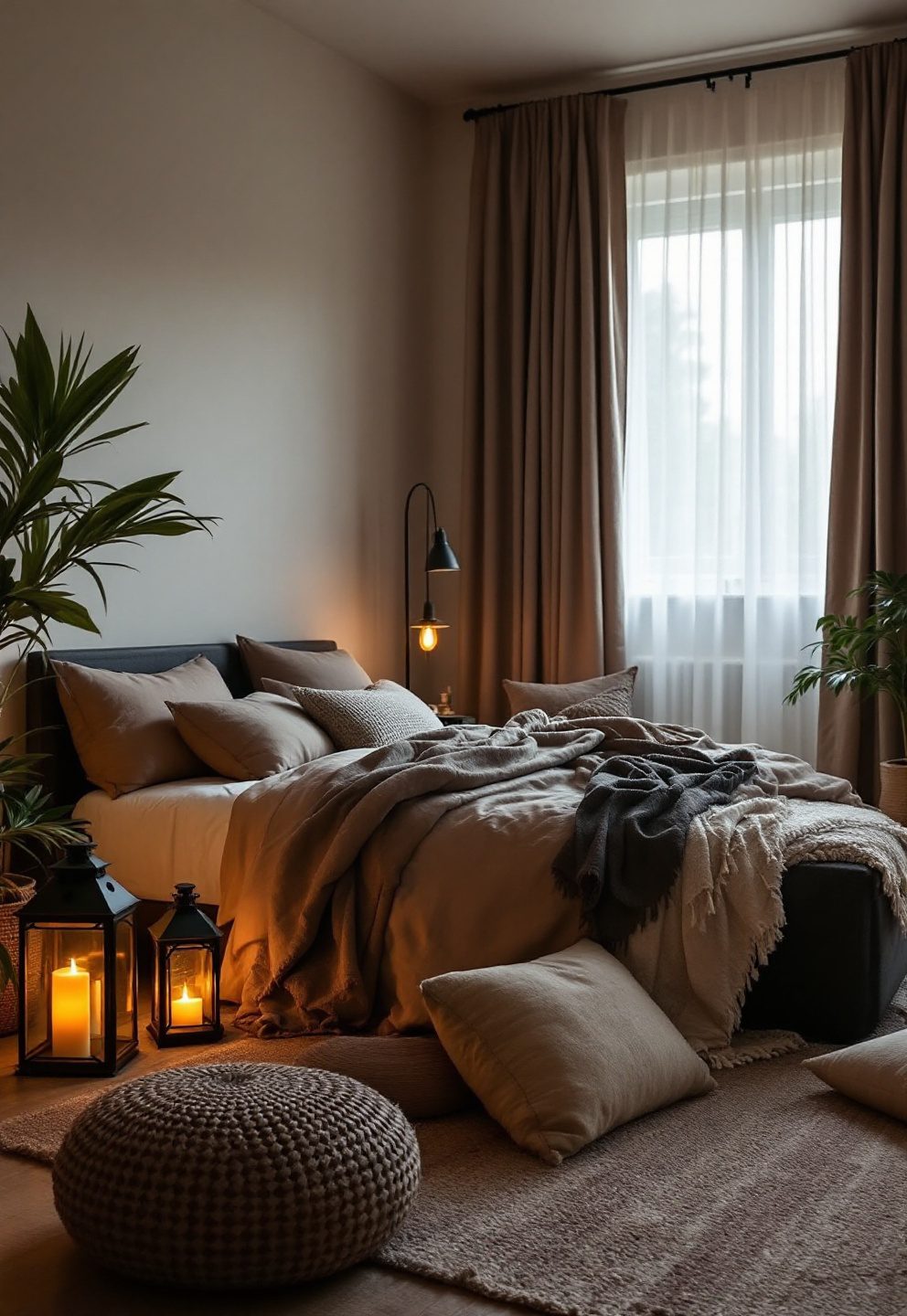 10 Black Boho Bedroom Ideas