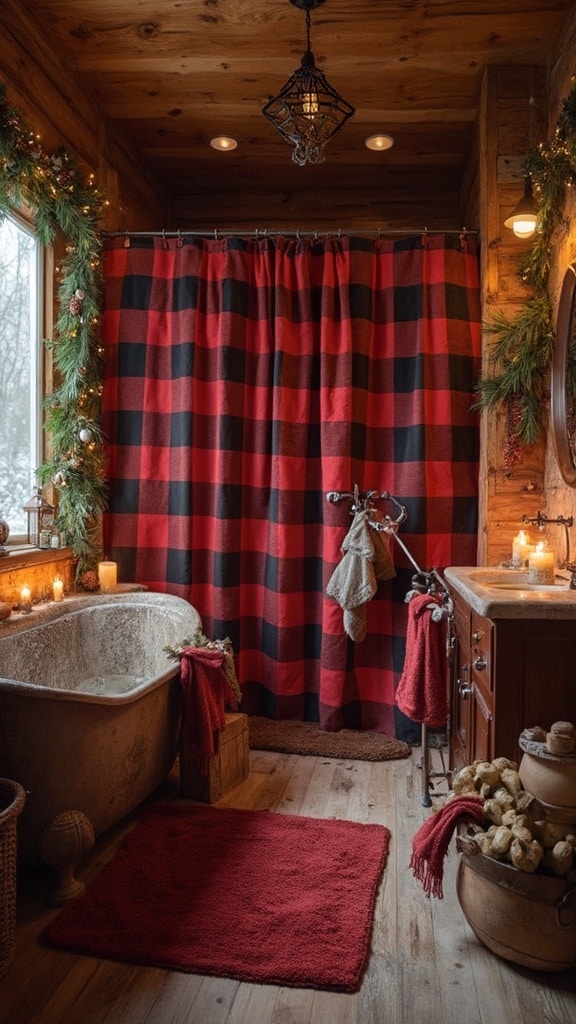 25 Christmas Bathroom Decor