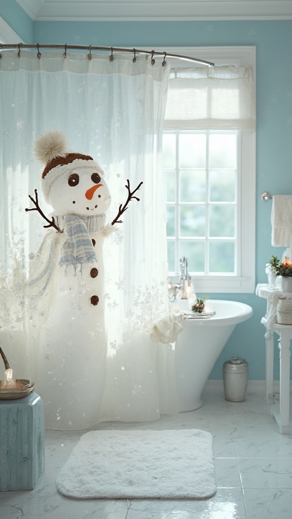 25 Christmas Bathroom Decor