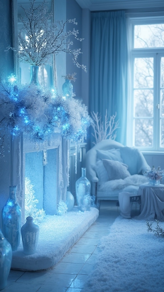 Icy Blue Winter Wonderland