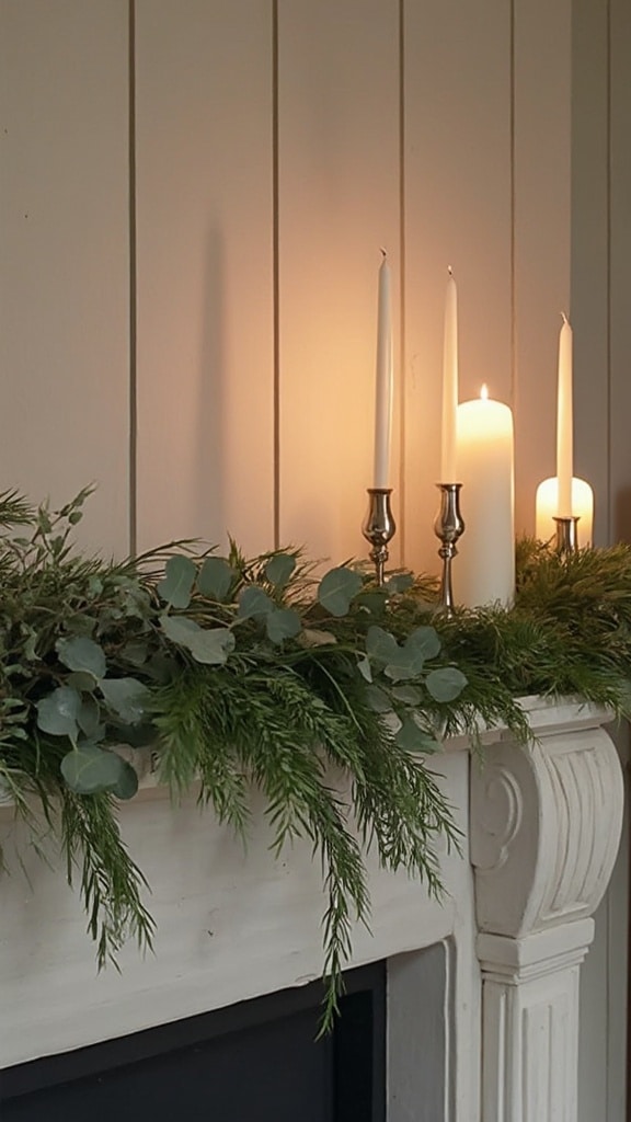 Natural Greenery & Candlelight