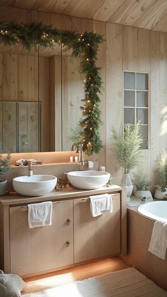 25 Christmas Bathroom Decor