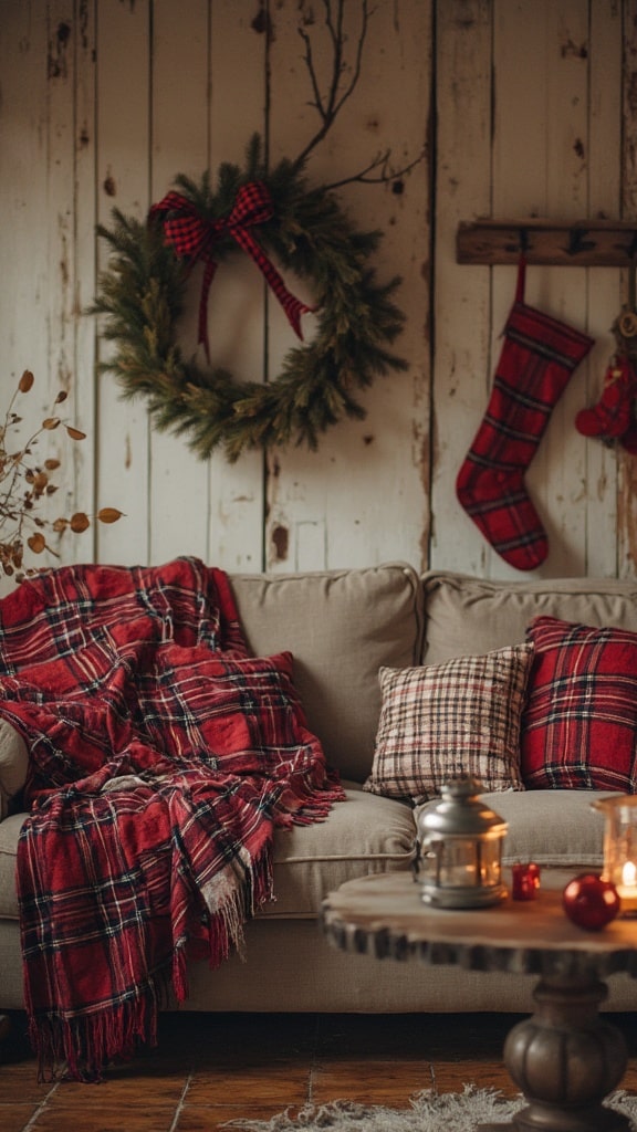 Plaid Cozy Cottage