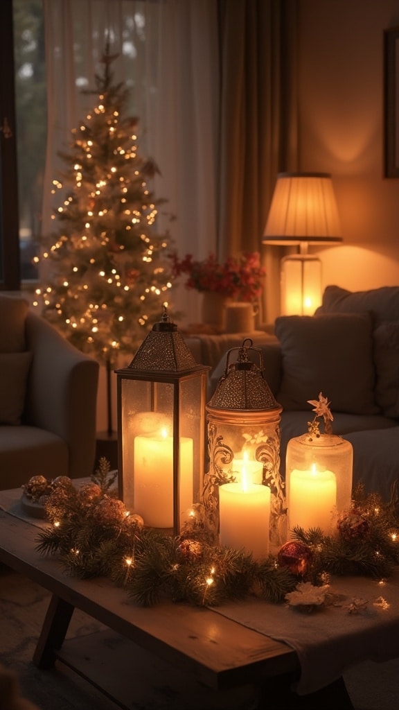 Glowing Candlelit Christmas