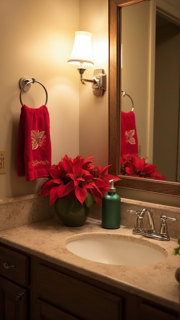 25 Christmas Bathroom Decor