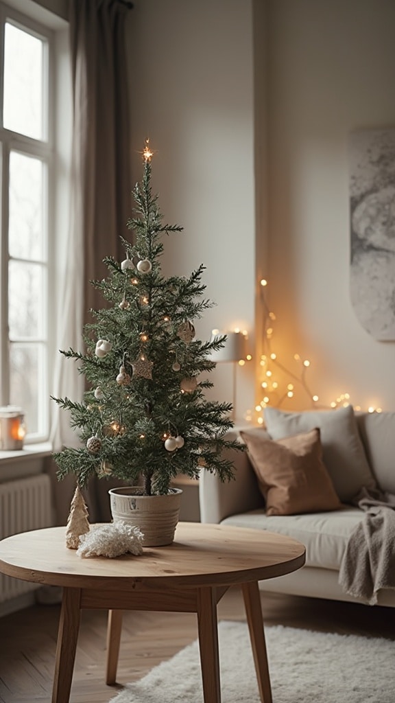 Space-Saving Tabletop Trees