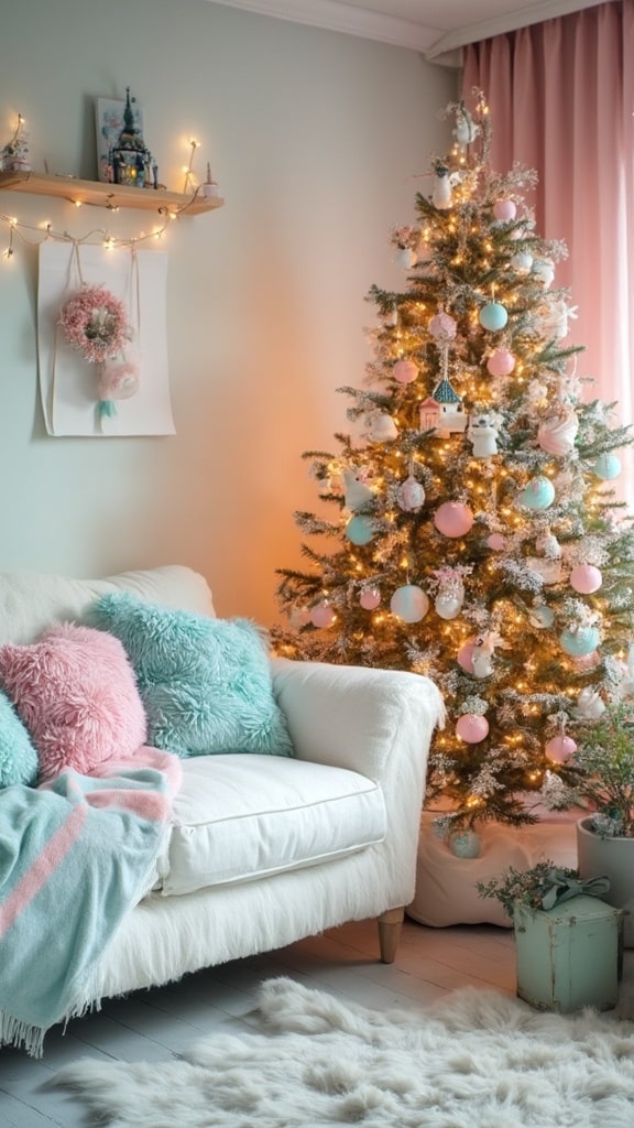 Whimsical Pastel Holiday