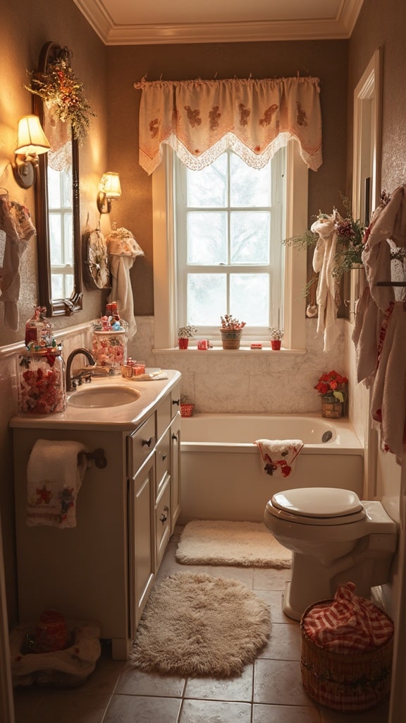 25 Christmas Bathroom Decor