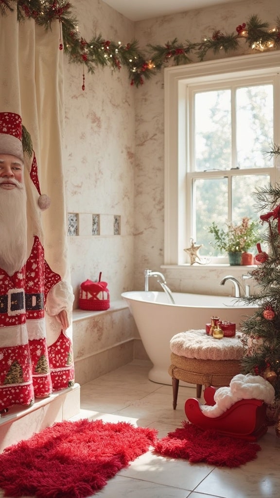 25 Christmas Bathroom Decor