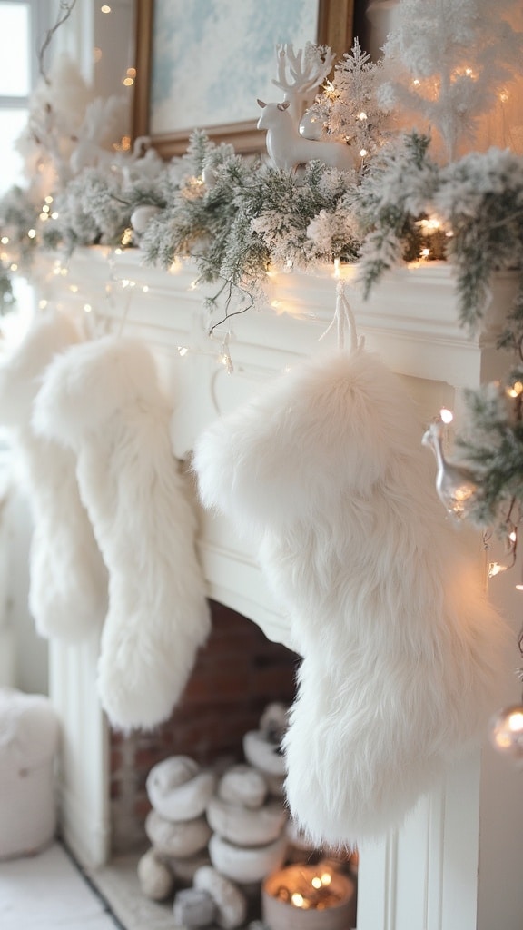 25 Fireplace Christmas Decorations