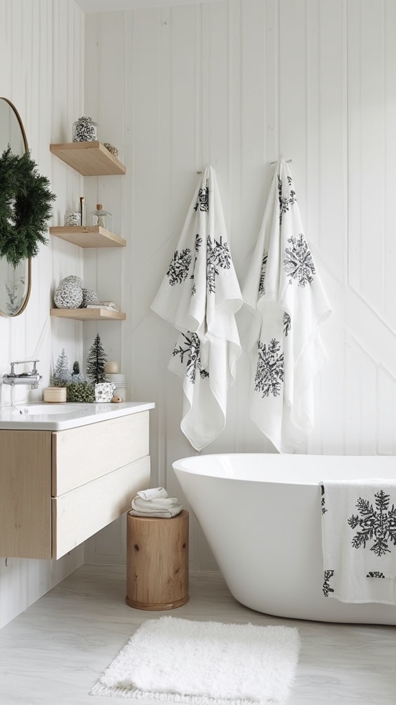 25 Christmas Bathroom Decor