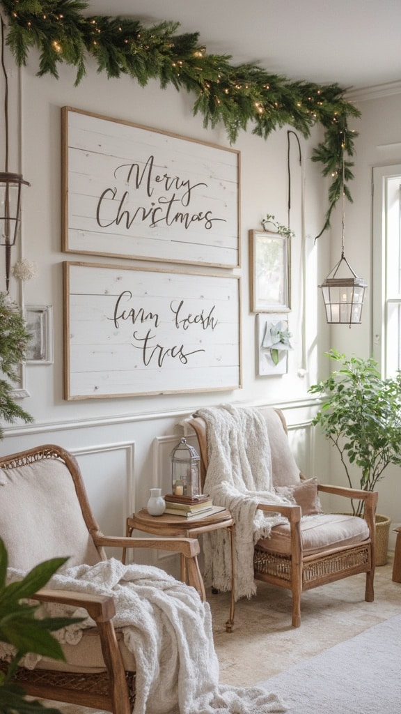 24 Farmhouse Christmas Decor Ideas