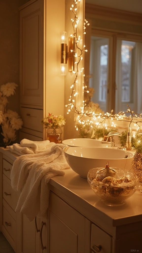 25 Christmas Bathroom Decor