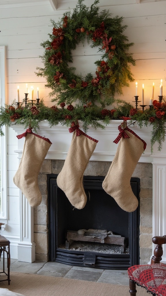 25 Christmas Mantel Decor