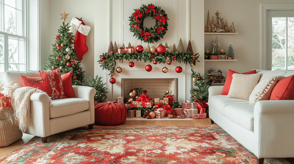 Christmas Mantel Decor