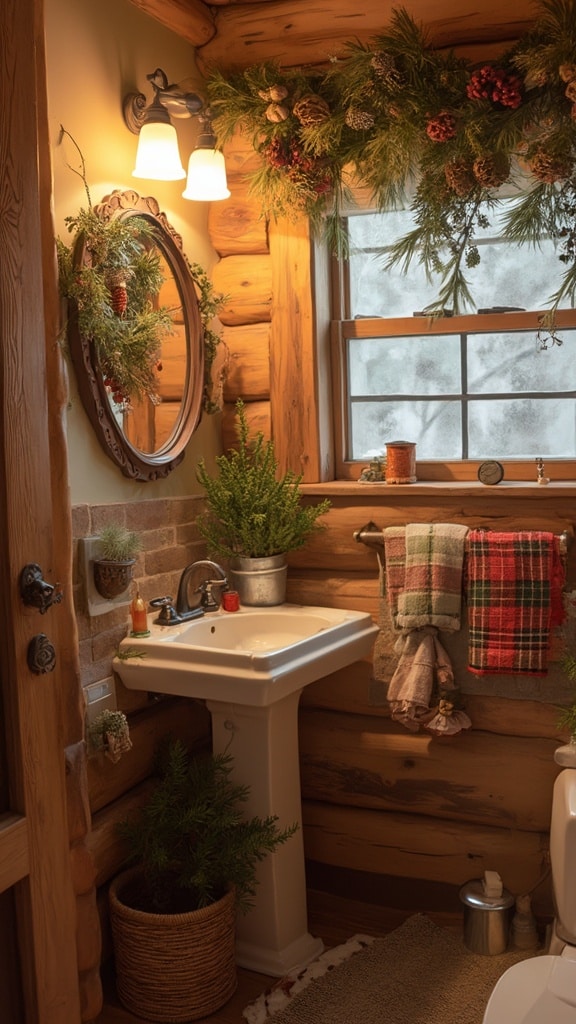 25 Christmas Bathroom Decor