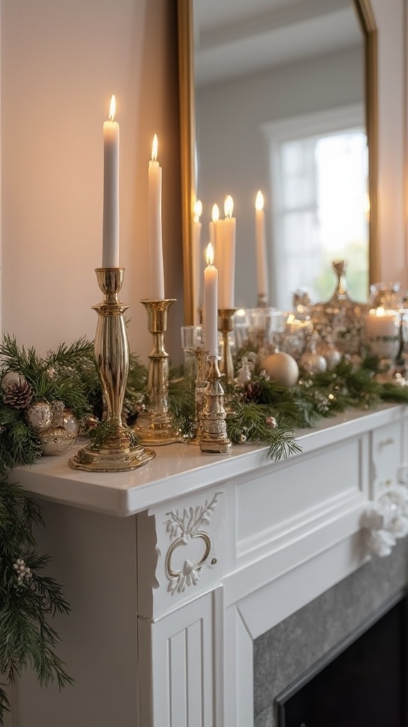 25 Christmas Mantel Decor