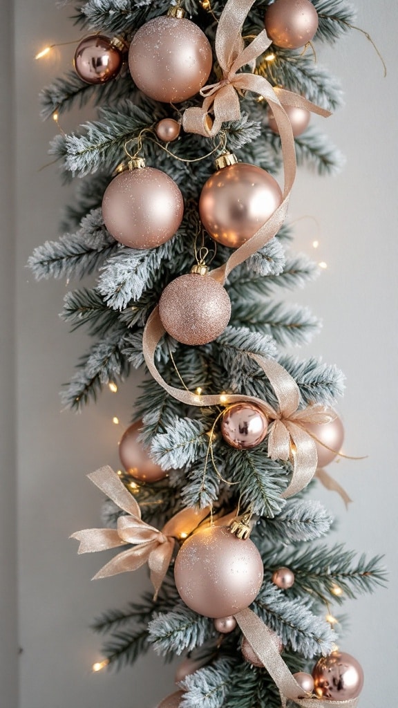 24 Rose Gold Christmas Decor Ideas for a Glamorous Holiday Look