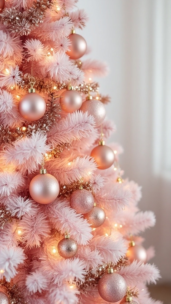 24 Rose Gold Christmas Decor Ideas for a Glamorous Holiday Look