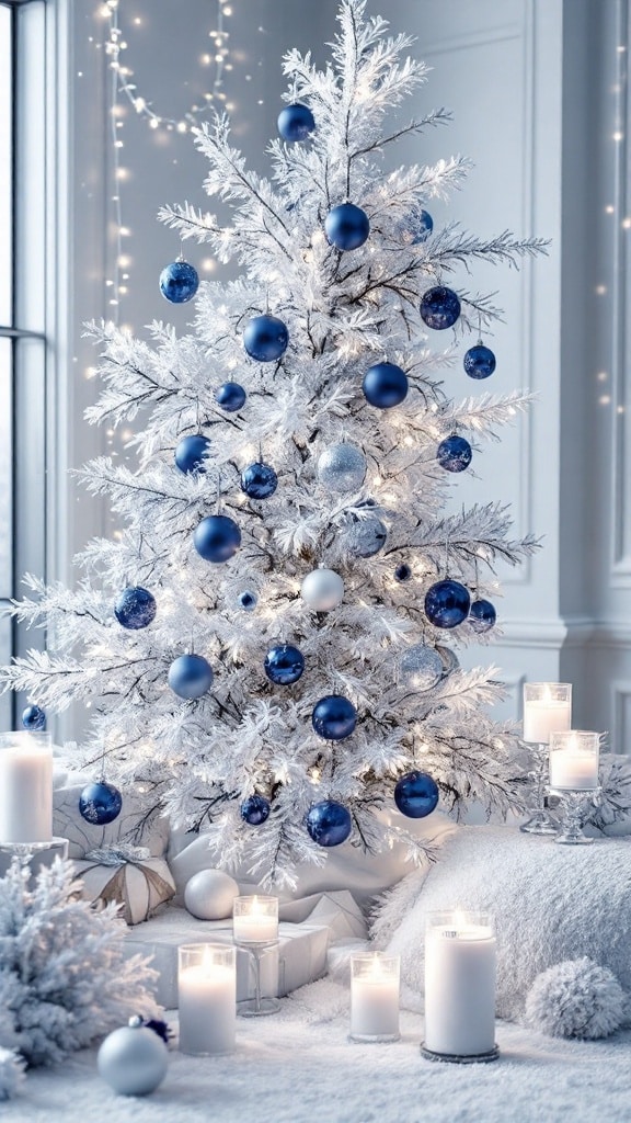 25 Blue Christmas Decor Ideas for a Cool and Elegant Holiday