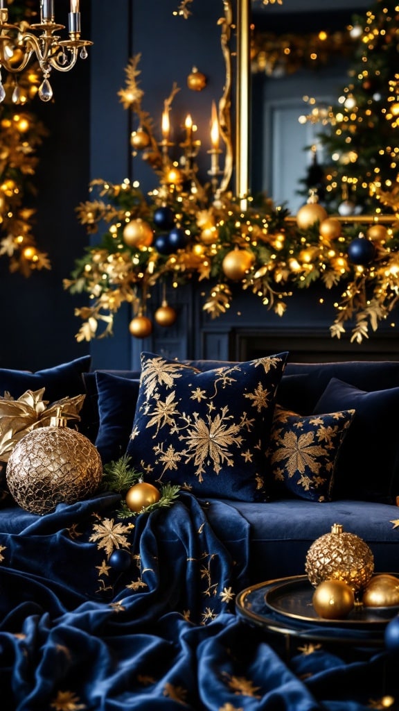 25 Blue Christmas Decor Ideas for a Cool and Elegant Holiday