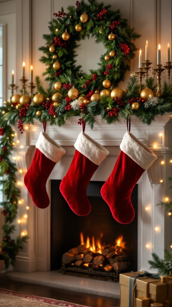 25 Christmas Mantel Decor Ideas to Elevate Your Holiday Home