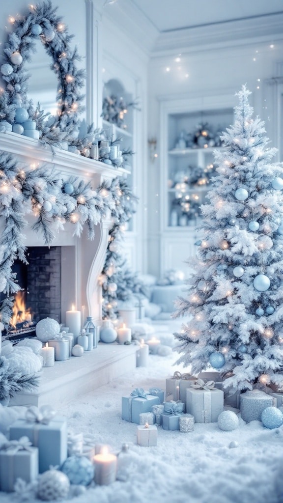 25 Blue Christmas Decor Ideas for a Cool and Elegant Holiday