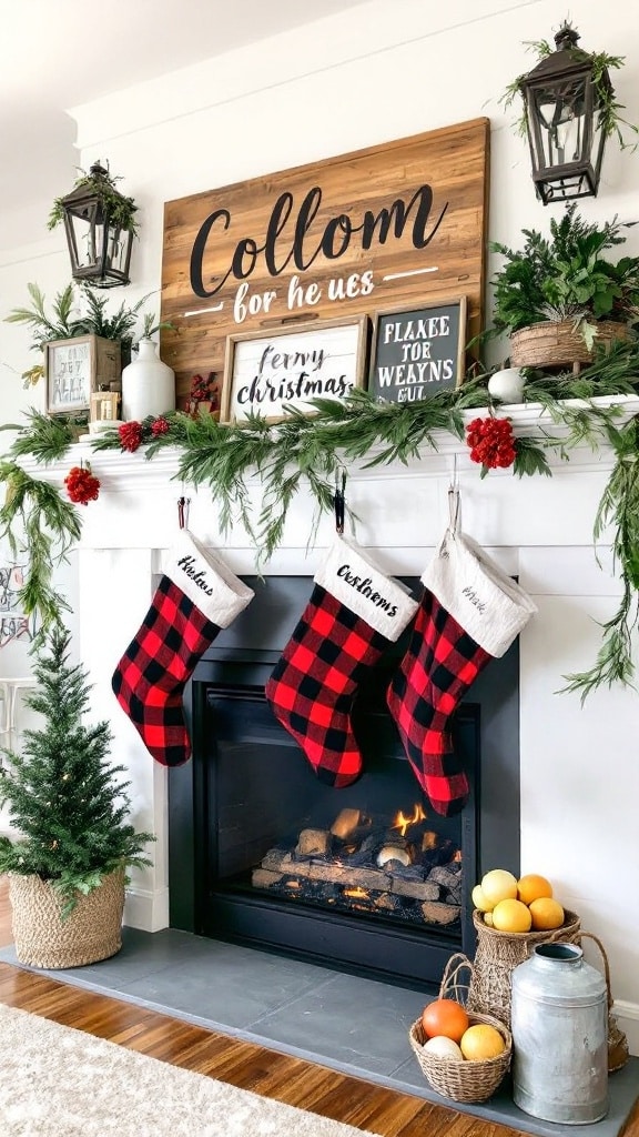 25 Christmas Mantel Decor Ideas to Elevate Your Holiday Home