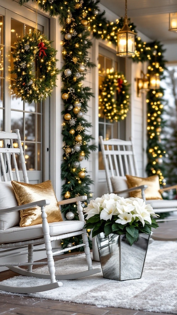 25 Christmas Porch Decor Ideas to Welcome the Holidays in Style