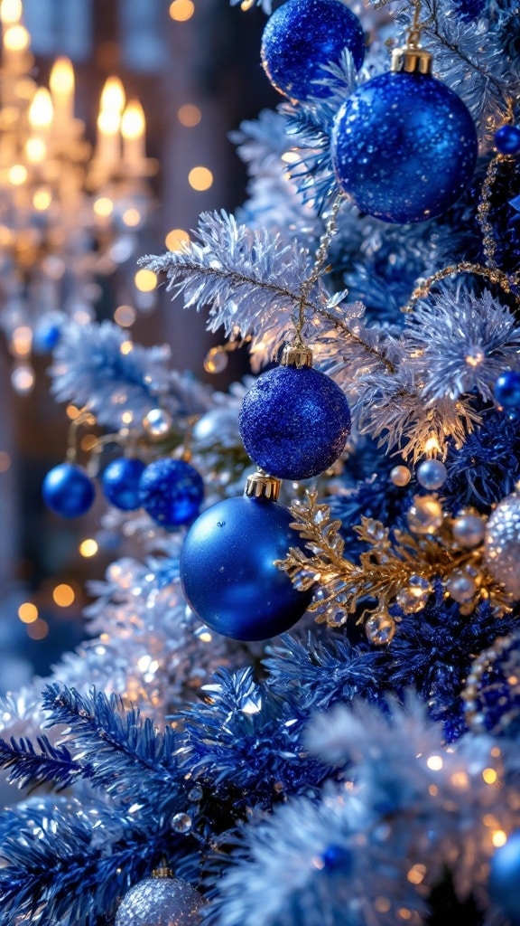 25 Blue Christmas Decor Ideas for a Cool and Elegant Holiday