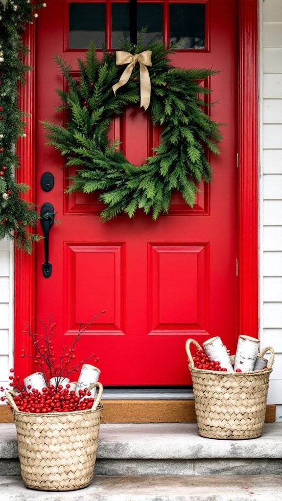 25 Christmas Porch Decor Ideas to Welcome the Holidays in Style