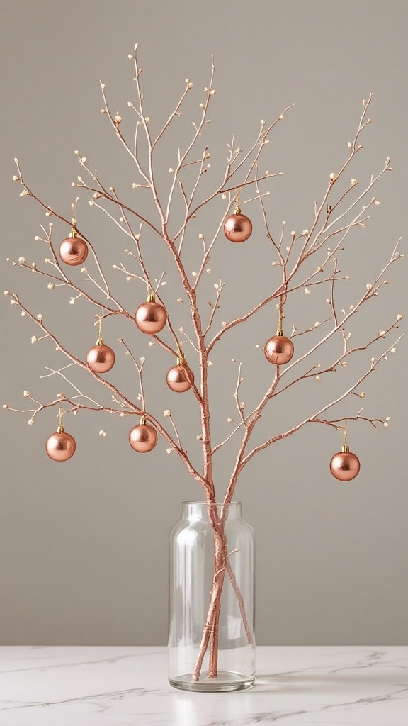 24 Rose Gold Christmas Decor Ideas for a Glamorous Holiday Look