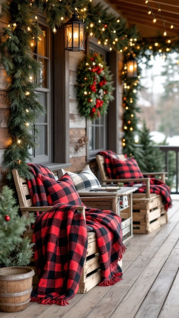 25 Christmas Porch Decor Ideas to Welcome the Holidays in Style