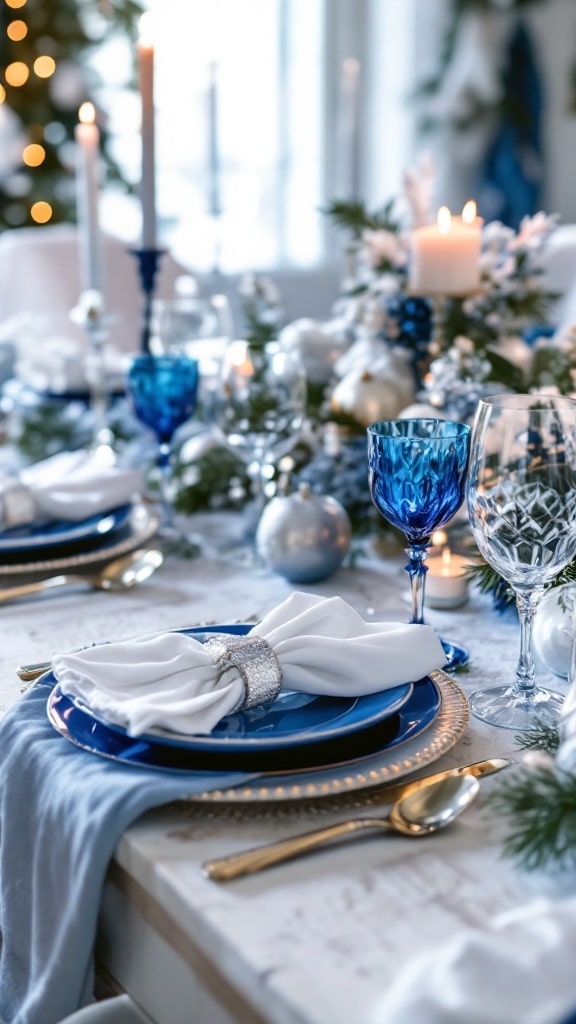 25 Blue Christmas Decor Ideas for a Cool and Elegant Holiday