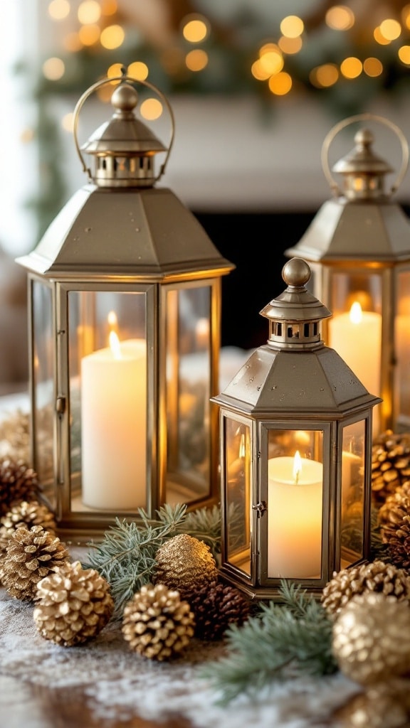 25 Christmas Candle Decor Ideas for a Warm and Festive Glow