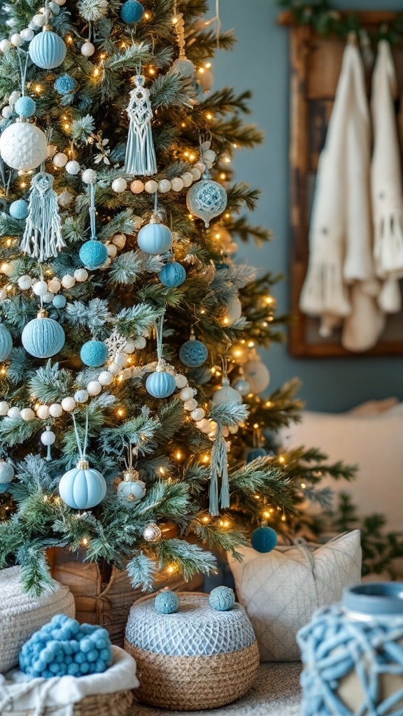 25 Blue Christmas Decor Ideas for a Cool and Elegant Holiday