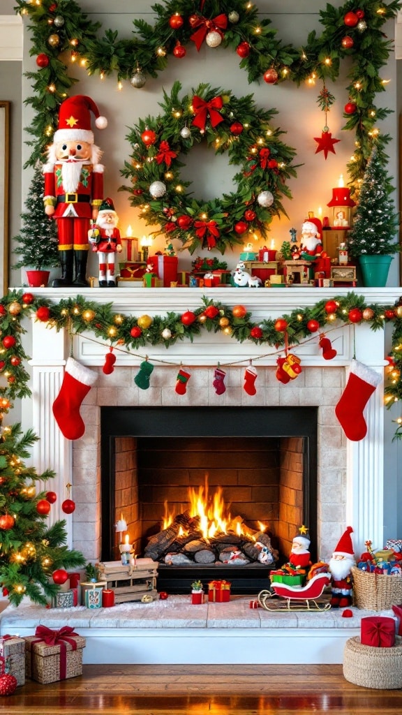 25 Christmas Mantel Decor Ideas to Elevate Your Holiday Home