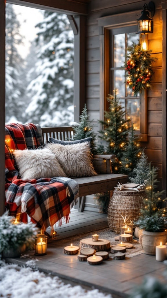 25 Christmas Porch Decor Ideas to Welcome the Holidays in Style