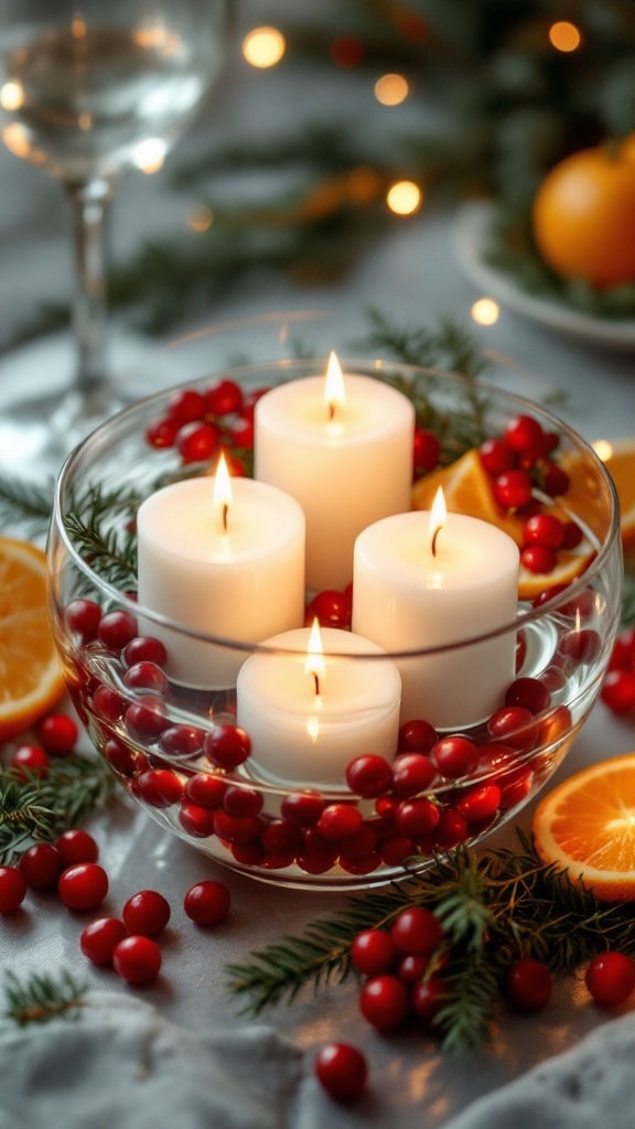 25 Christmas Candle Decor Ideas for a Warm and Festive Glow